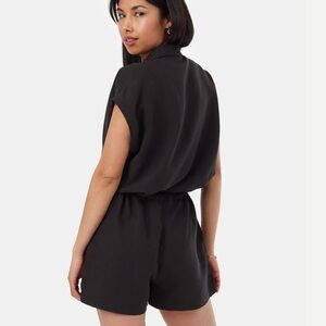 Tentree Button Front Romper